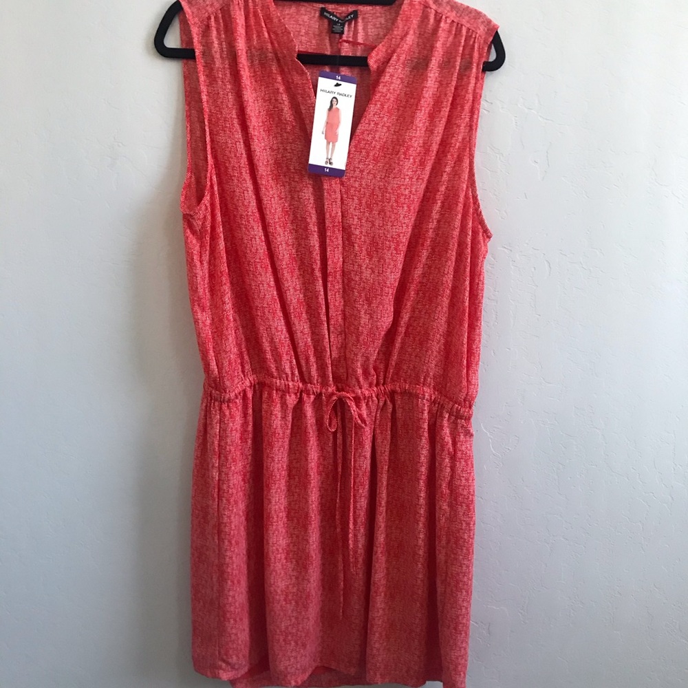 Pink Tie Dress